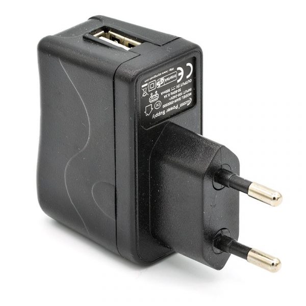 Adapter 5 Volt voor USB kabel LED zoutlampen