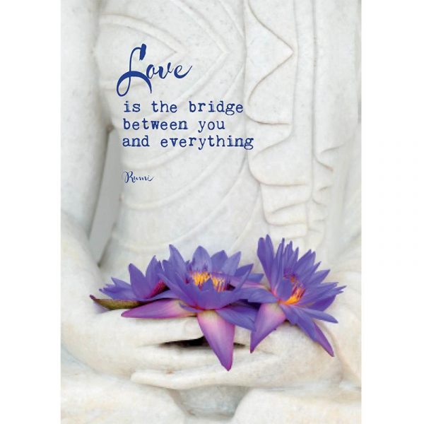 Ansichtkaarten Love is the bridge.. -- 15x10.5 cm