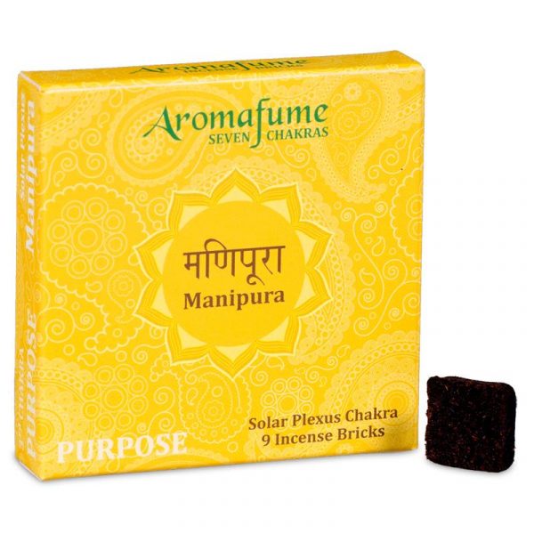 Aromafume Chakra wierookblokjes 3e chakra -- 40g
