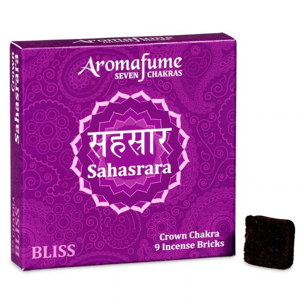 Aromafume Chakra wierookblokjes 7e chakra -- 40g
