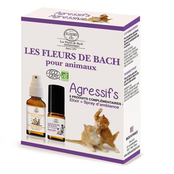 Bach bloesems voor agressieve huisdieren set -- 10/20ml
