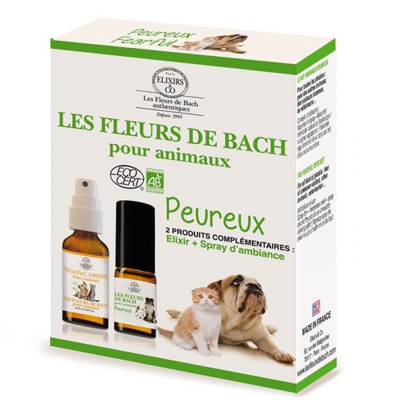 Bach bloesems voor angstige huisdieren set -- 10/20ml