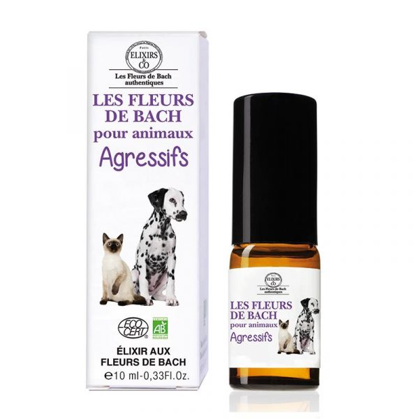 Bach elixer voor agressieve huisdieren -- 10ml
