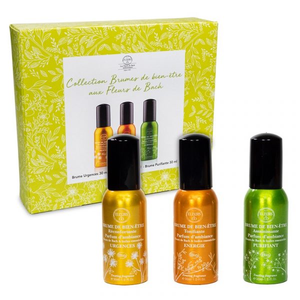 Bach kamerspray geschenkset Wellbeing -- 3 x 30ml