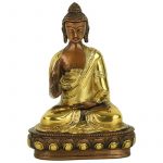 Boeddha Teaching beeld 2-kleurig -- 1690 g; 20 cm