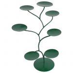 Chakra Lotus display groen -- 49x32 cm