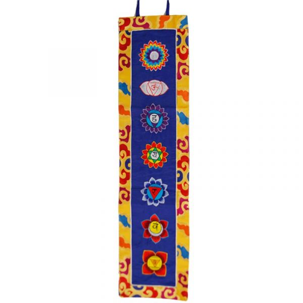 Chakra banner -- 22x90 cm