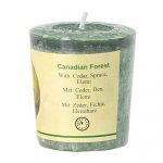 Chill-out geurkaars Canadian Forest stearine -- 4.5x4 cm