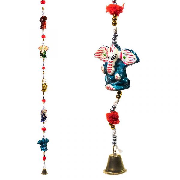 Decoratieve slinger Ganesha -- 88cm; 121gr
