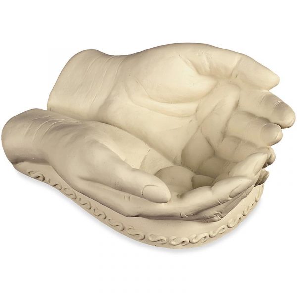 Display Giving Hands schaaltje -- 7.5 cm