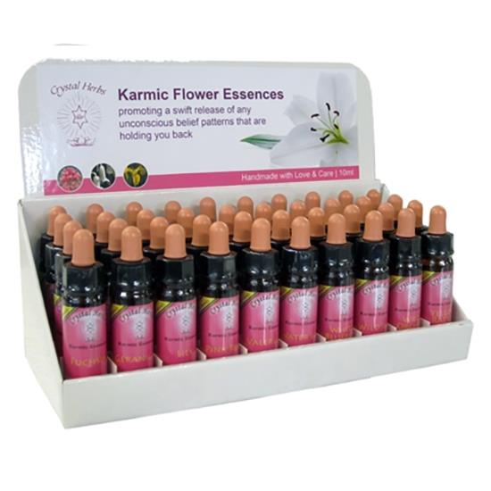 Display Karmic Flower Essences