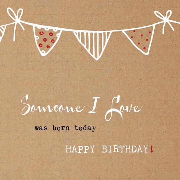 Dubbele kaarten Someone I love -- 14x14 cm