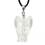 Engelen hanger bergkristal -- 3 cm