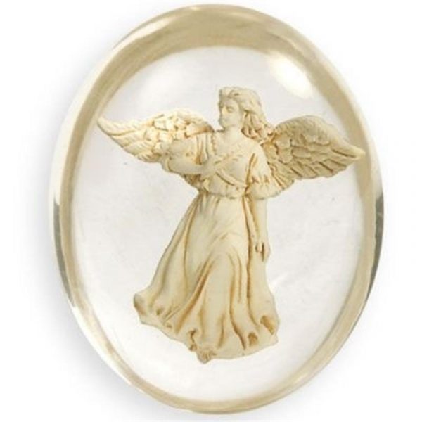 Engelen knuffelsteentje Genezing -- 3.75 cm