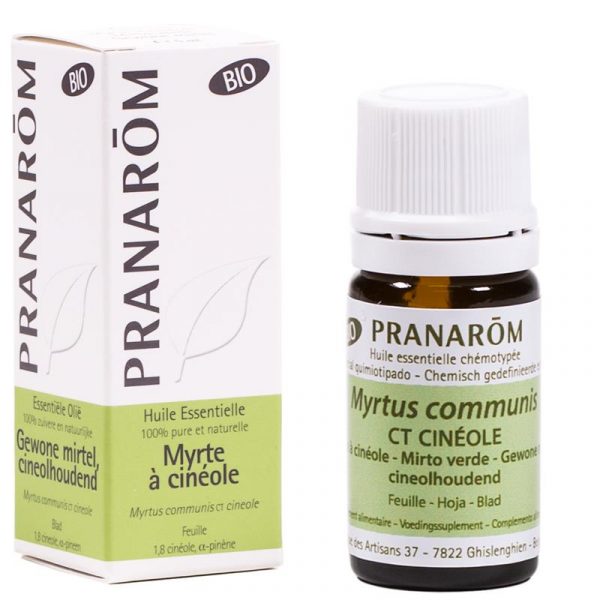 Etherische olie gewone mirte (Myrtus communis cineole) BIO -