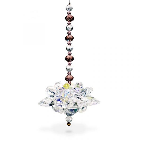 Feng Shui kristallen lotus -- 10 cm