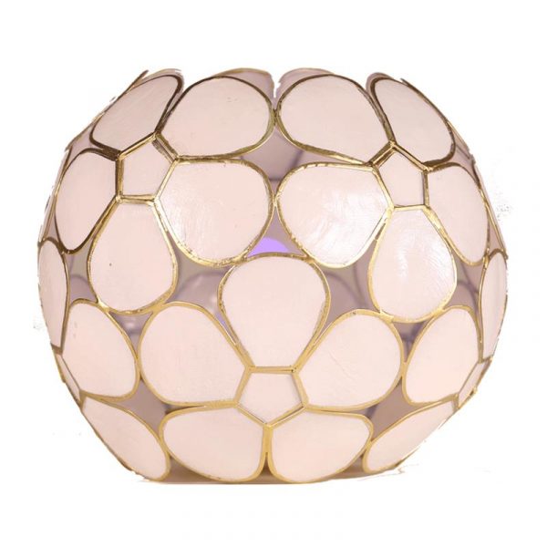 Flower sfeerlicht wit -- 15 cm