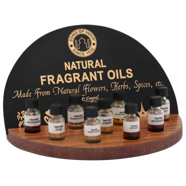 Geurolie in flesjes tester SET