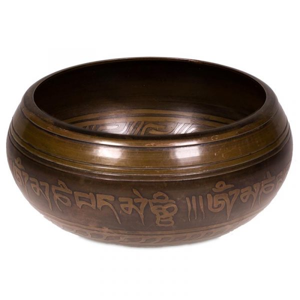 Klankschaal met Tara -- 550 g; 12 cm