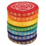 Klankschaalkussens 7 Chakra's -- 9.5 cm