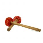 Klankschalen viltklopper M houten steel -- 160 g; 31 cm