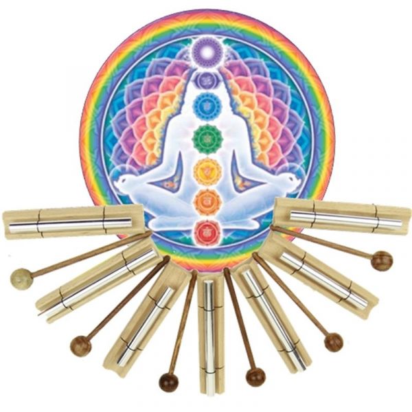 Klankstaven set Chakra Healing op toon gebaseerd -- 12.9-17.