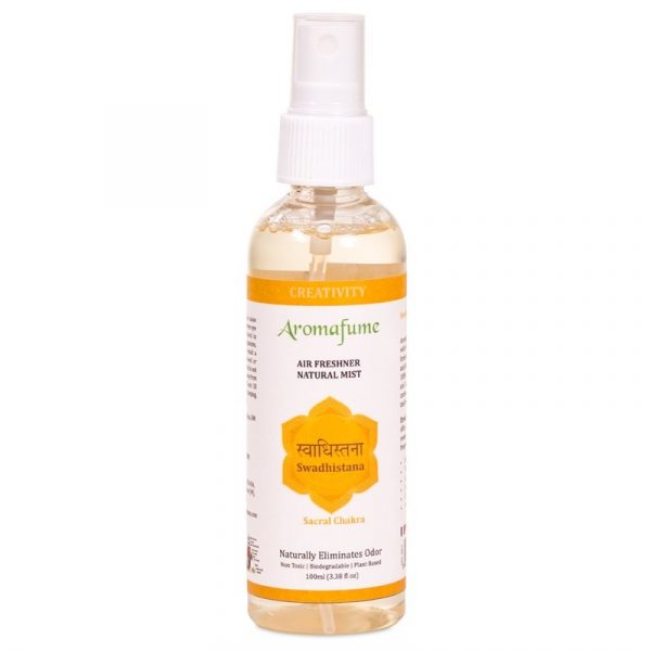 Luchtverfrisser Swadhistana 2e chakra spray --100 ml