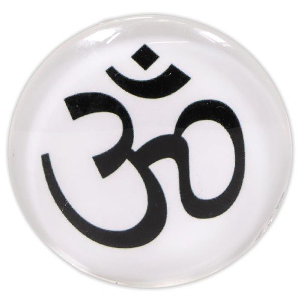 Magneet decoratie Ohm -- 4 cm