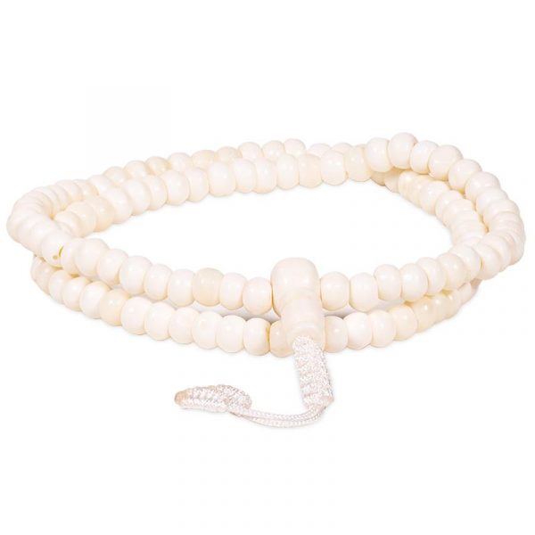 Mala been naturel 108 kralen -- 0.6 cm