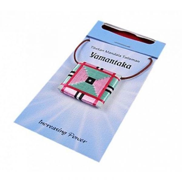 Mandala Talisman hanger Yamantaka -- 2.5x2.5 cm