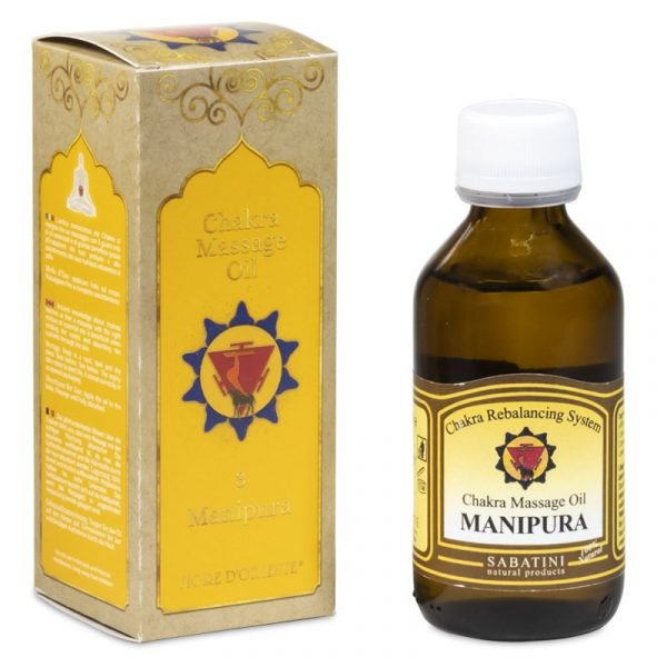 Massageolie 3e chakra Manipura  -- 100ml