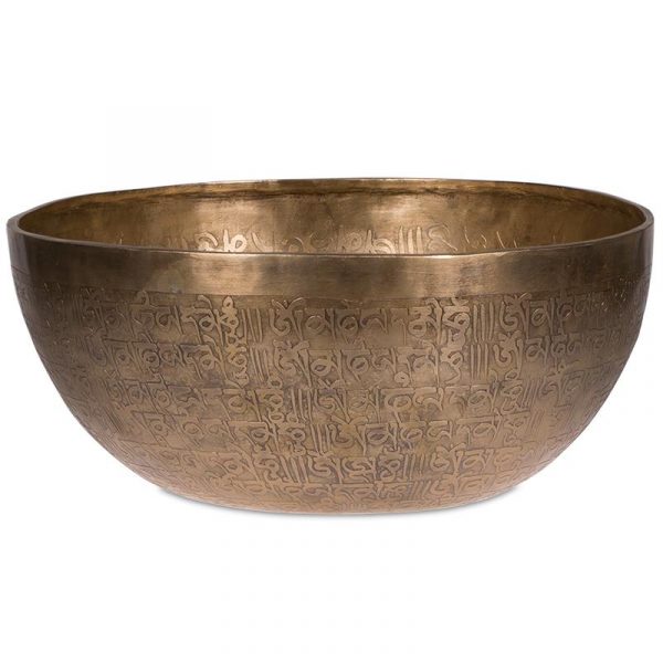 Medicijn Boeddha klankschaal -- 1900-2250 g; 28 cm