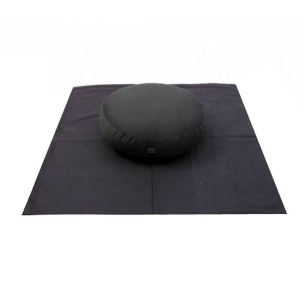 Meditatie SET antraciet/zwart -- 65x65x5 cm