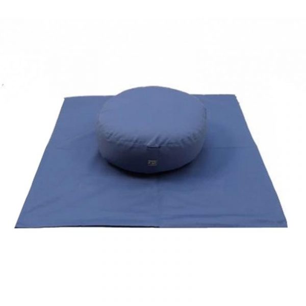 Meditatie SET blauw/blauw -- 65x65x5 cm
