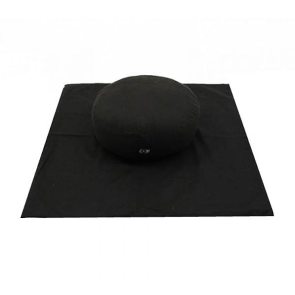 Meditatie SET zwart/zwart -- 65x65x5 cm