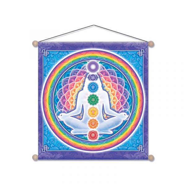 Meditatie banner Light Body -- 37.5x37.5 cm