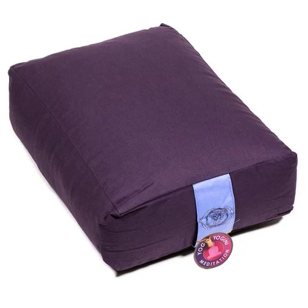 Meditatiekussen indigo 6e chakra -- 38x28x15 cm