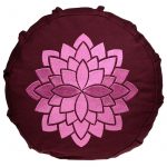 Meditatiekussen lotus voor kinderen -- 850 g; 25x10 cm