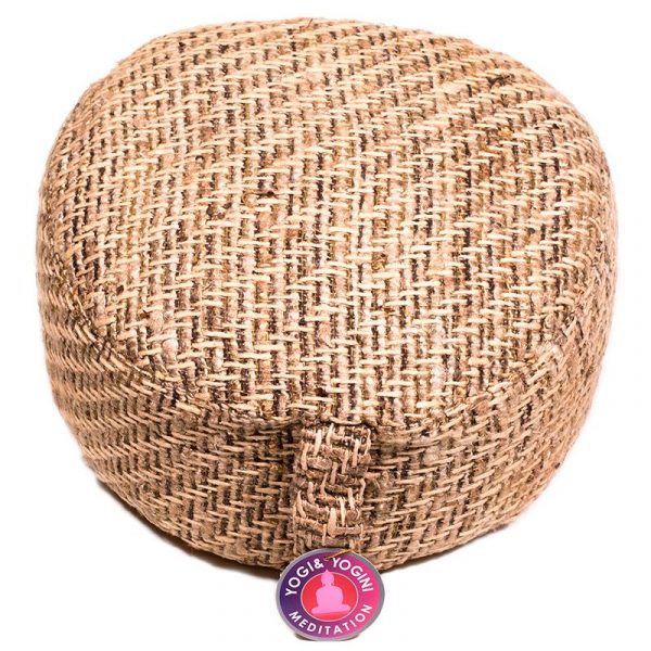 Meditatiekussen veelkleurig bruin -- 33x17 cm