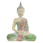 Mediterende Boeddha Thailand -- 1670 g; 33x19x43 cm
