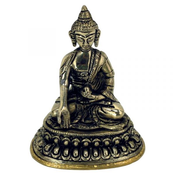 Minibeeldje Boeddha Ratnasambhava -- 330 g; 10 cm