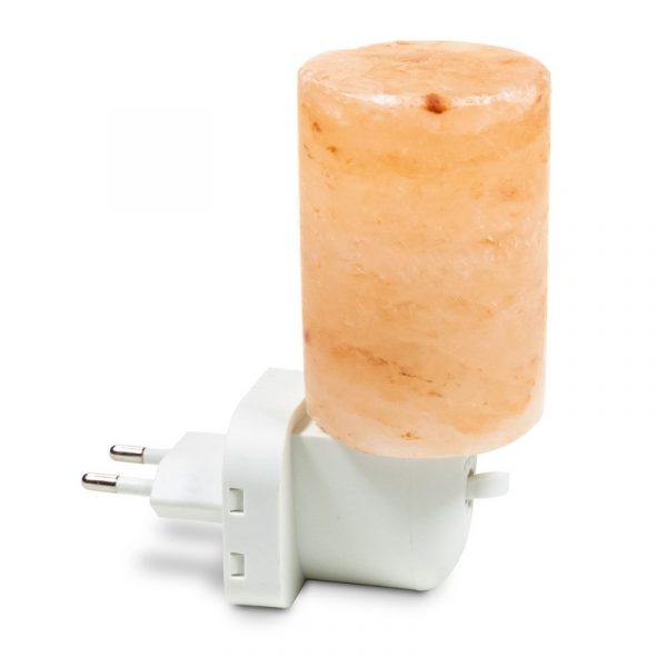 Nachtlampje zoutkristal cilinder -- 420g
