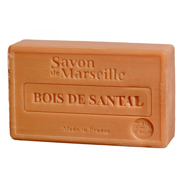 Natuurlijke Marseille zeep Sandelhout -- 100 g