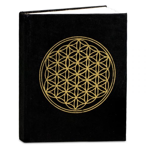 Notitieboekje Bloem des levens -- 10x8x1 cm