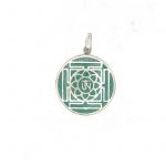 Ohm hanger turquoise -- 3 cm