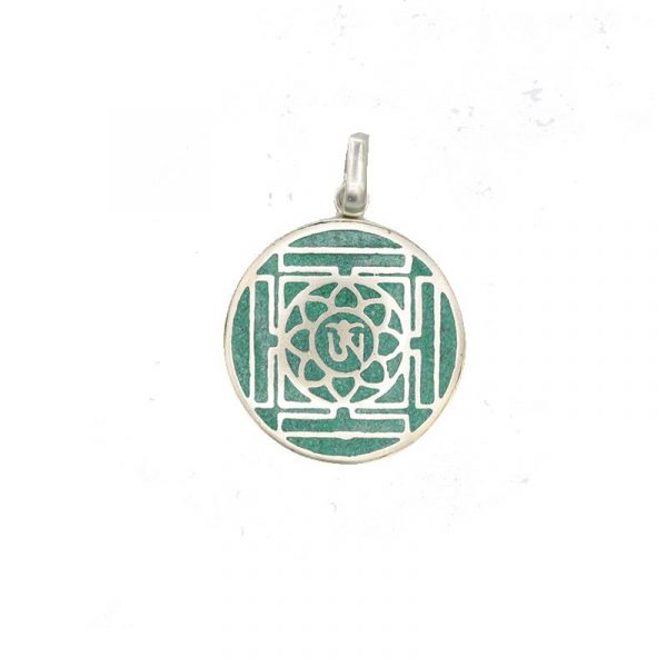 Ohm hanger turquoise -- 3 cm