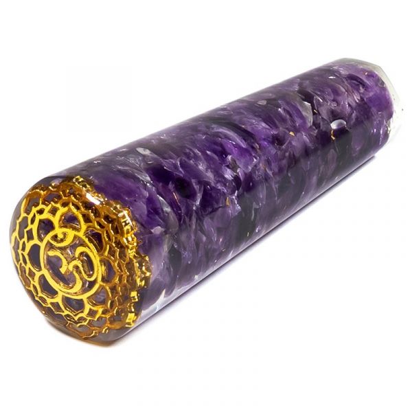 Orgoniet massagestaaf Sahasrara  -- 11cm 73gr