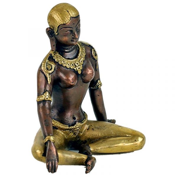 Parvati beeldje tweekleurig -- 1100 g; 15 cm
