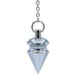 Pendel messing verchroomd -- 14 g; 3.5 cm