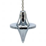 Pendel messing verchroomd -- 26 g; 3.5 cm